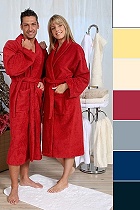 Bademantel, Badem&auml;ntel in 8 Farben