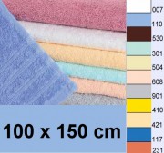 Badetuch 100x150 cm, 400 g/m�, bleu
