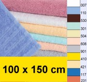 Badetuch 100x150 cm, 400 g/m�, sonnengelb