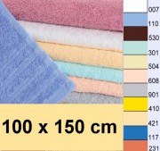 Badetuch 100x150 cm, 400 g/m�, vanille
