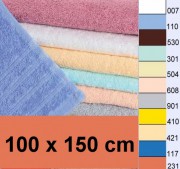 Badetuch 100x150 cm, 400 g/m�, terrakotta