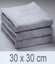 Seiftuch RESIDENZ Standard, 400gr/m�, 30x30 cm, hellgrau