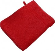 Waschhandschuh RESIDENZ Promotion, 450gr/m�, rot