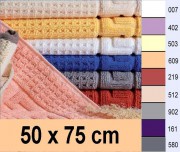 Badvorleger Residenz Deluxe, 1100 gr/ m�, Gr��e 50x75 cm, peach