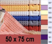 Badvorleger Residenz Deluxe, 1100 gr/ m�, Gr��e 50x75 cm, terracotta