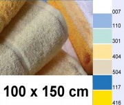 Badetuch 100x150 cm, 450 g/m�, wei�