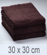 Seiftuch RESIDENZ Standard, 400gr/m�, 30x30 cm, schokobraun