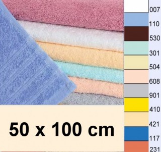 Handtuch  50x100 cm, 400 g/m�, sand
