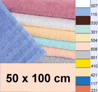 Handtuch  50x100 cm, 400 g/m�, apricot