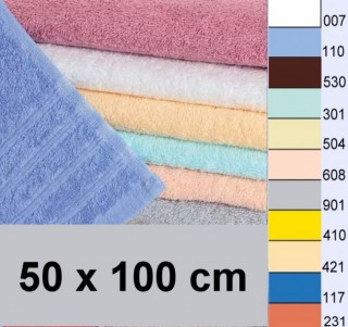 Handtuch  50x100 cm, 400 g/m�, hellgrau