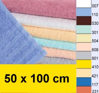 Handtuch  50x100 cm, 400 g/m�, sonnengelb