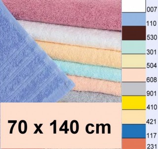 Duschtuch 70x140 cm, 400g/m�, apricot