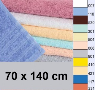 Duschtuch 70x140 cm, 400g/m�, hellgrau