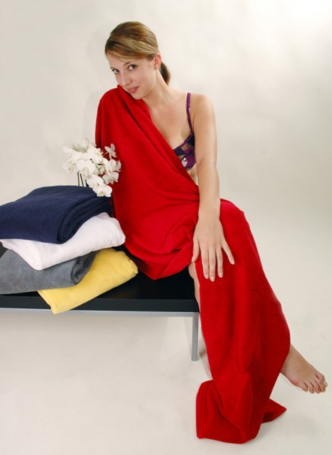 Saunatuch Residenz Maxi 90x220cm, bordeaux